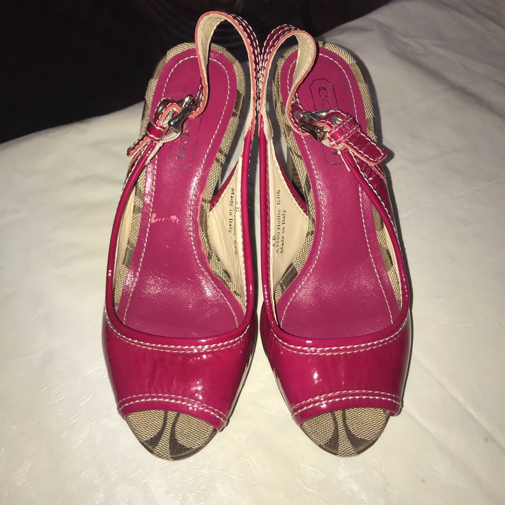 Coach high heels